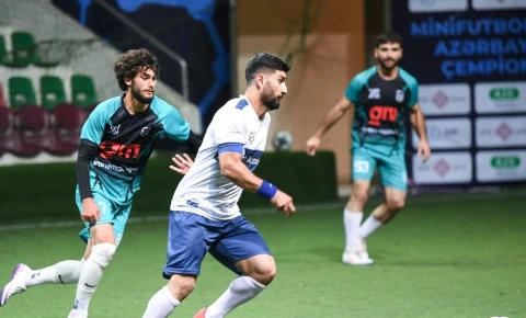 Minifutbol üzrə ölkə çempionatında I tur yekunlaşıb