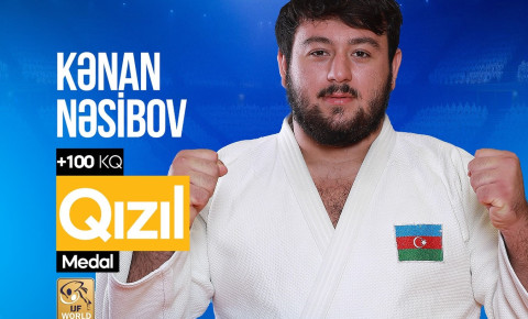 Azərbaycan cüdoçusu Xorvatiyadakı turnirdə qızıl medal qazanıb