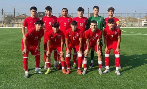 U-17 Monteneqroda ikinci oyununa çıxacaq