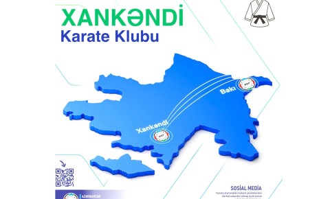 34 il sonra Xankəndidə karate klubu fəaliyyətə başlayıb
