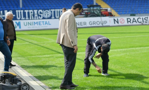 Tovuz stadionunda təmir işləri davam edəcək