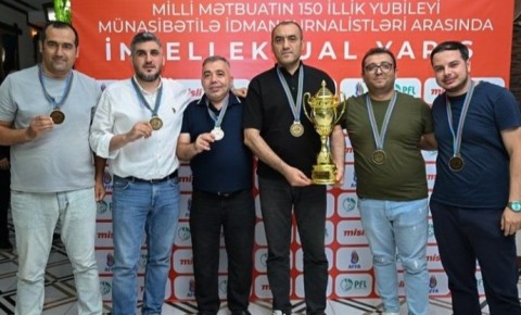 PFL və AFFA idman jurnalistləri arasında intellektual yarış keçirdi