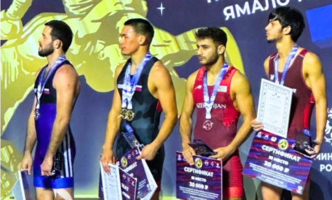 Azərbaycan güləşçisi Rusiyadakı turnirdə qızıl medal qazanıb