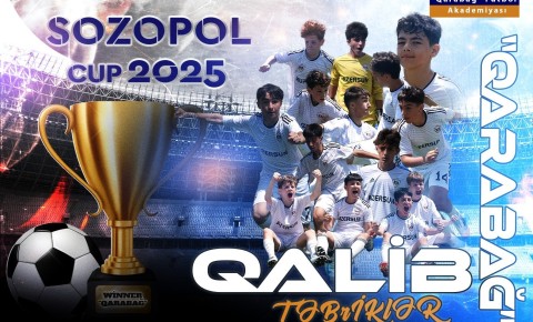 “Qarabağ” “Sozopol Cup 2025”in qalibi olub