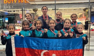 Gimnastlarımız İstanbulda 12 medal qazandı