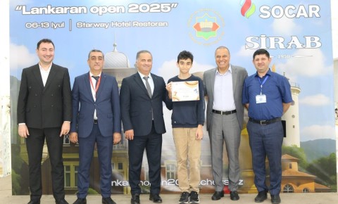 “Lankaran Open” festivalının bağlanış mərasimi olub