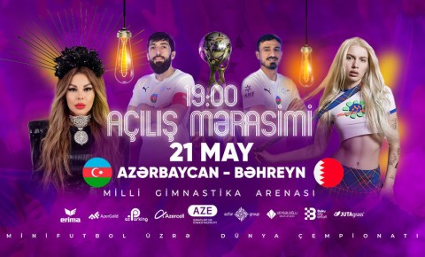 Minifutbol üzrə dünya çempionatı başlayır