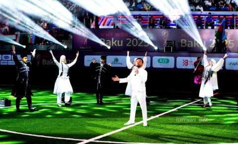 Minifutbol üzrə dünya çempionatının bağlanış mərasimi keçirilib