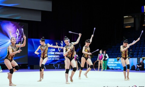 Bədii gimnastika üzrə komandamız dünya çempionatında 13-cü olub