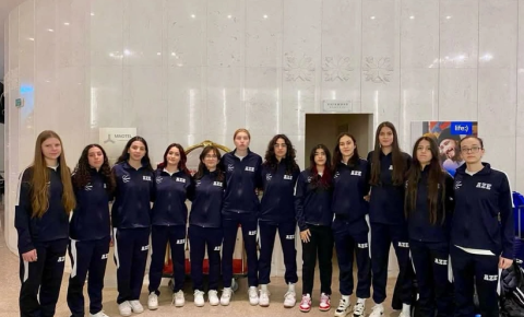 Azərbaycan millisi beynəlxalq turnirdə keçirdiyi ilk oyunda qələbə qazanıb