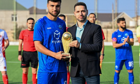 "Ayın qolu" layihəsinin qalibi mükafatlandırıldı