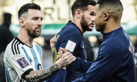 "Messi ilə oynamaq mənim üçün bir şans idi" - Mbappe