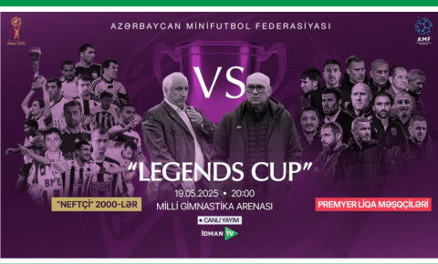 Azərbaycan futbolunun əfsanələri arasında oyun keçiriləcək