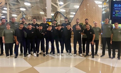Kişi voleybolçularımız Farer adalarına yollanıb