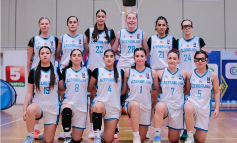 Azərbaycanın basketbol millisi beynəlxalq turnirdə ikinci yerə çıxıb