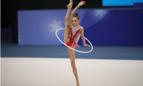 Milli Gimnastika Arenasında "Winter Fairytale" beynəlxalq turniri keçirilib