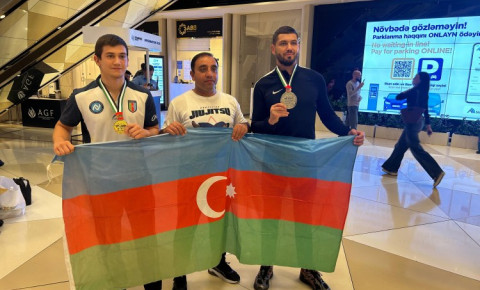 Azərbaycanlı idmançı dünya çempionatında qızıl medal qazandı