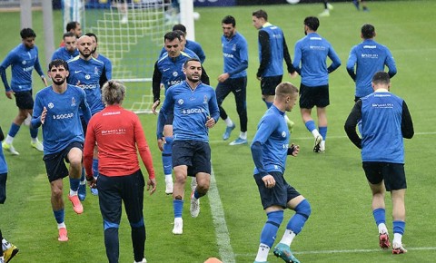 Millimizin Latviya ilə oyunöncəsi açıq məşqi