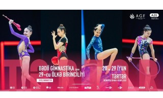 Bədii gimnastika üzrə Azərbaycan birinciliyinə 130 idmançı qatılacaq