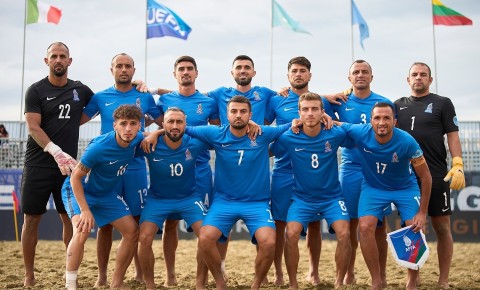 Çimərlik futbolçularımızdan Avropa çempionatında BÜRÜNC MEDAL