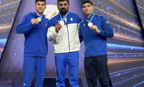 Gimnastlarımız Misirdə keçirilən beynəlxalq turnirdə gümüş medal qazanıblar