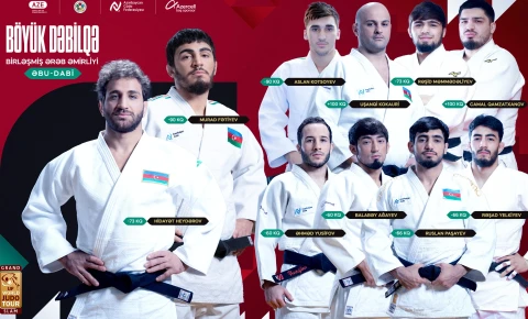 Əbu-Dabidə keçiriləcək "Böyük Dəbilqə"də cüdoçularımızın rəqibləri bilindi