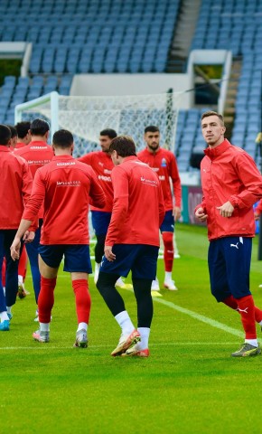 Millimiz İslandiya ilə oyundan əvvəl məşqə çıxdı
