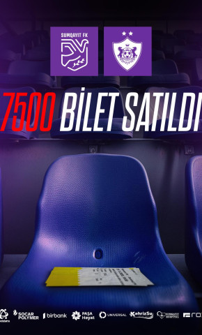 “Sumqayıt” - “Qarabağ” oyununun biletlərinin çoxu satılıb