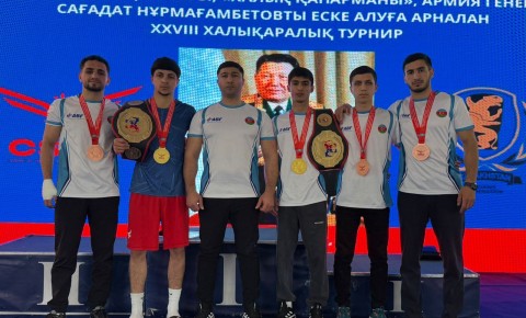 Boksçularımız Almatıda 2 qızıl və 3 bürünc medal qazanıblar