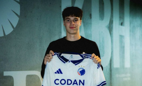 Tanınmış futbolçunun oğlu "Kopenhagen"də