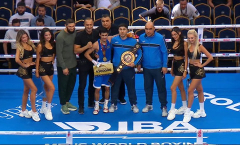 Azərbaycan boksçusu dünya çempionu oldu