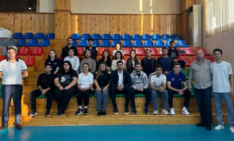 Voleybol hakimliyinə yeni cəlb olunan şəxslər üçün seminar keçirilib