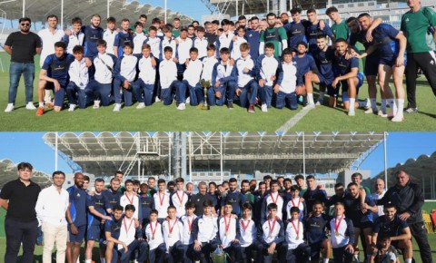 Quban Qurbanov "Qarabağ"ın U-13 və U-14 komandaları ilə görüşdü