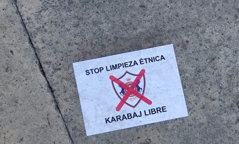 Bilbaoda "Qarabağ"la bağlı təxribat