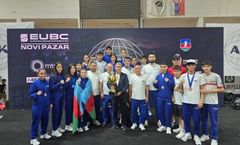 Boksçularımız qitə çempionatında medal sayına görə 3-cü oldular
