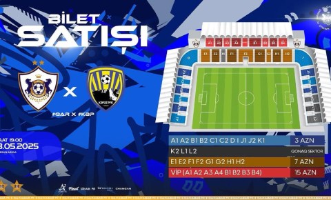 “Qarabağ” kubok qaldıracağı oyunun biletlərini satışa çıxardı