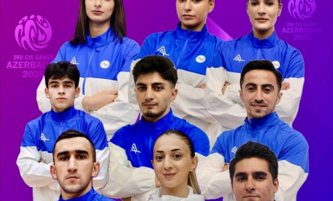 Azərbaycan karateçiləri III MDB Oyunlarında 16 medal qazandılar