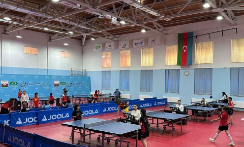 Stolüstü tennis üzrə Azərbaycan birinciliyi başlayıb