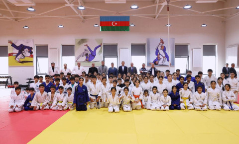 İmişlidə yeni cüdo zalı istifadəyə verilib