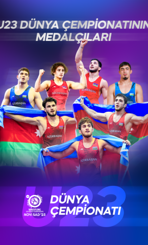 Azərbaycan güləşçiləri U-23 dünya çempionatında tarixi uğur qazanıblar