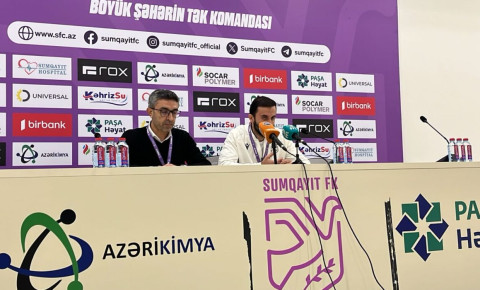 “Sumqayıt”ın məşqçisi: “Bəxtimiz gətirdi”