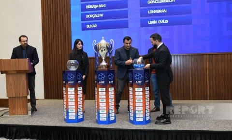 Minifutbol üzrə Azərbaycan çempionatının 2025/2026 mövsümünün püşkatma mərasimi keçirilib