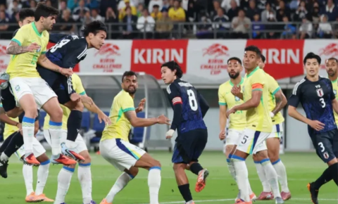 Braziliya yığması yoldaşlıq görüşündə Yaponiyaya məğlub olub