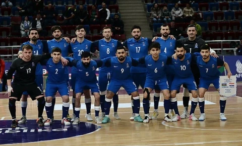 Futzal üzrə Azərbaycan millisinin Bakıda təlim-məşq toplanışı olacaq