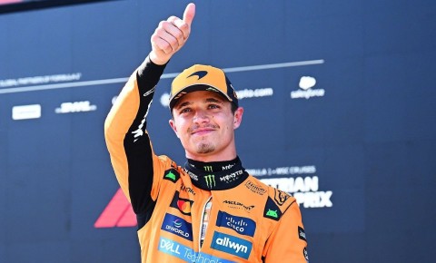 Belçika Qran-prisində poulu Lando Norris qazanıb