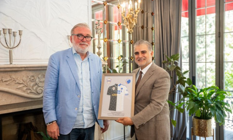 "Qarabağ" və "Kopenhagen" rəhbərləri arasında görüş keçirildi