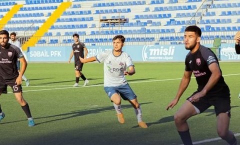 "İmişli" yoxlama matçında "Sabah"ı məğlub etdi