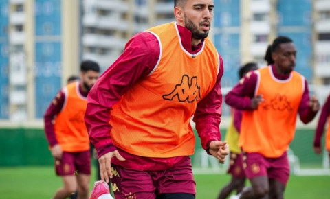 "Neftçi" "Turan Tovuz"la matçın hazırlığını başa vurdu