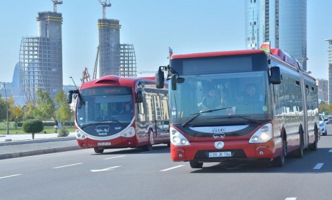 Bu gün paytaxtda pulsuz avtobuslar fəaliyyət göstərəcək