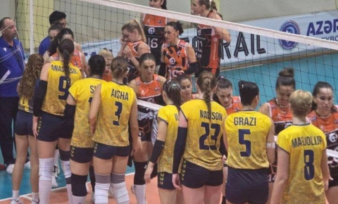 Qadın voleybolçular arasında Yüksək Liqanın II turuna start verilib